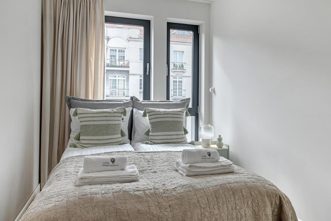 Bank Polski City Center Apartment With Parking By Lion Apartments 格丁尼亚 外观 照片